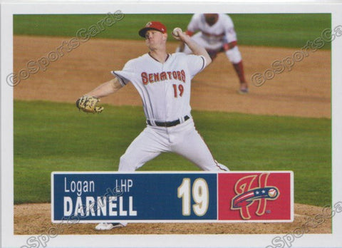 2018 Harrisburg Senators Logan Darnell