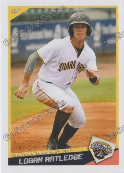 2017 Bradenton Marauders Logan Ratledge