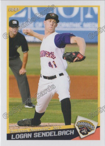 2017 Bradenton Marauders Logan Sendelbach