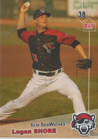 2019 Erie SeaWolves Logan Shore