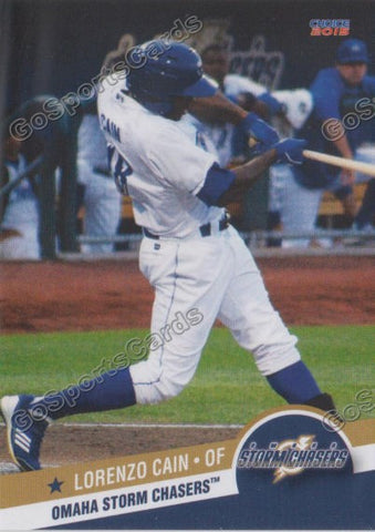 2015 Omaha Storm Chasers Lorenzo Cain