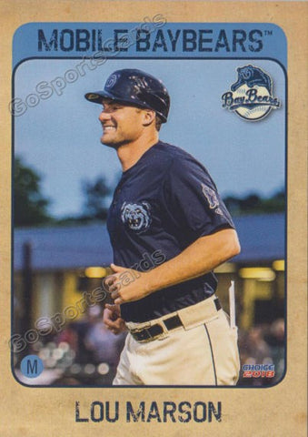 2018 Mobile Baybears Lou Marson