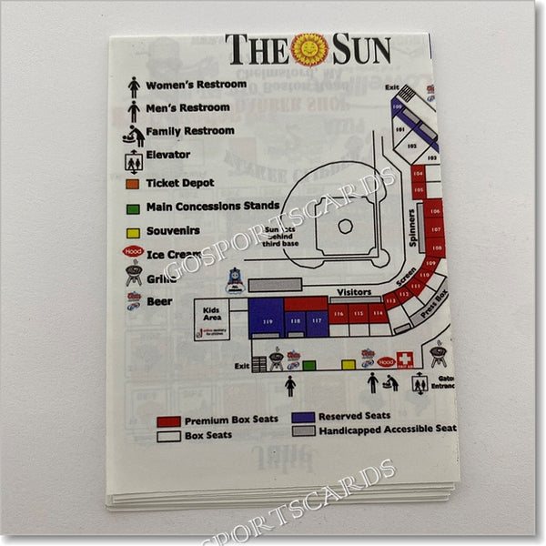 2015 Lowell Spinners Pocket Schedule