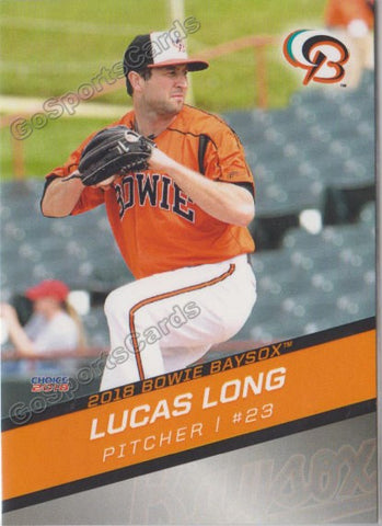 2018 Bowie Baysox Lucas Long