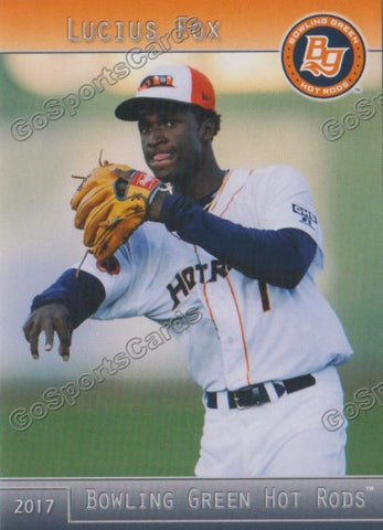 2017 Bowling Green Hot Rods Lucius Fox