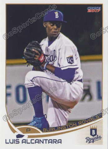 2017 Burlington Royals Luis Alcantara