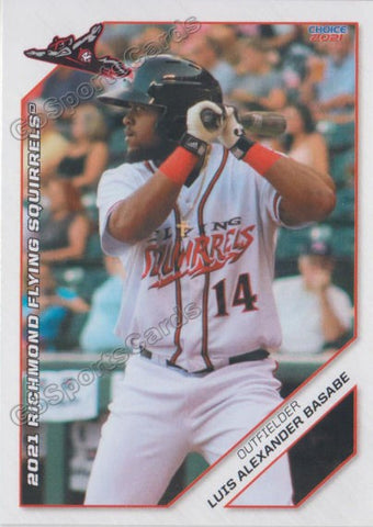 2021 Richmond Flying Squirrels Luis Alexander Basabe