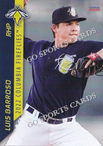 2022 Columbia Fireflies Luis Barroso