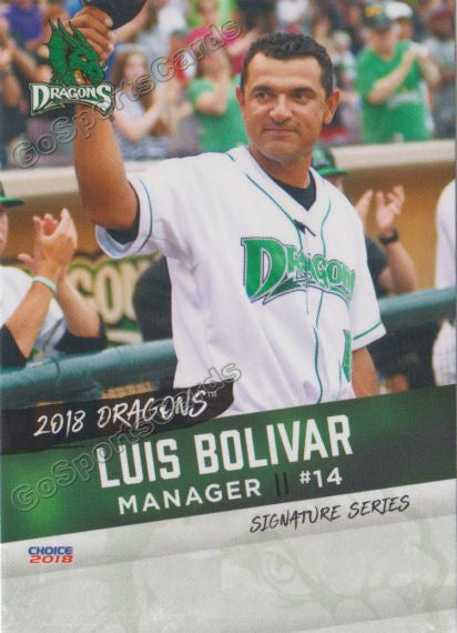 2018 Daytona Dragons Luis Bolivar MGR