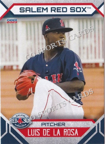 2023 Salem Red Sox Luis De La Rosa