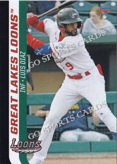 2023 Great Lakes Loons Luis Yanel Diaz