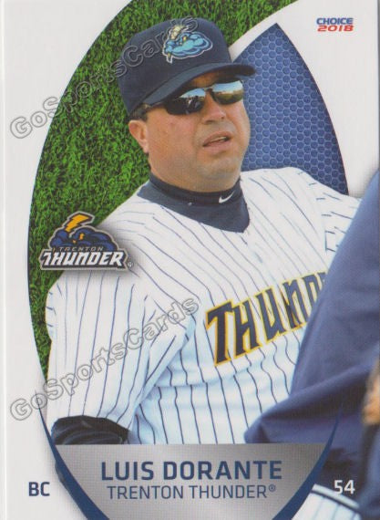 2018 Trenton Thunder Luis Dorante