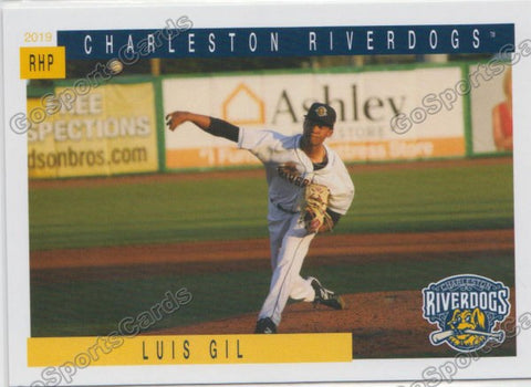 2019 Charleston RiverDogs Luis Gil