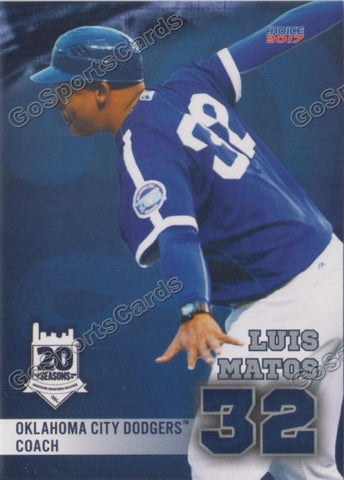 2017 Oklahoma City Dodgers Luis Matos