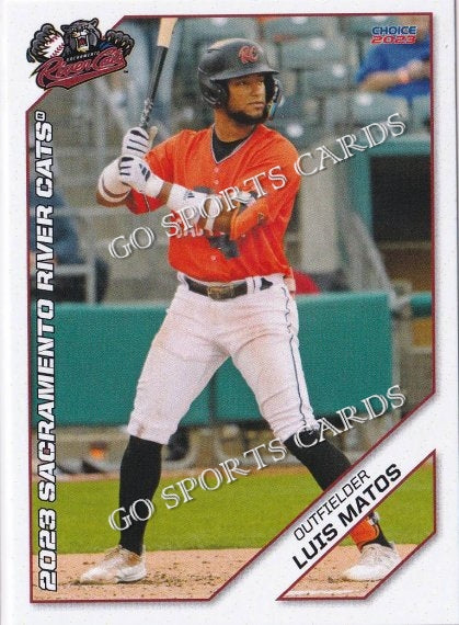 2023 Sacramento River Cats Luis Matos