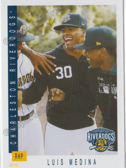 2019 Charleston RiverDogs Luis Medina