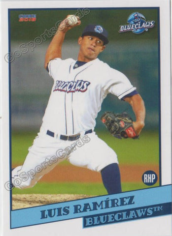 2018 Lakewood BlueClaws Luis Ramirez