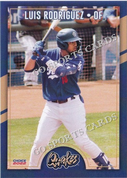 Topps Rancho Cucamonga Quakes Baseball Trading Cards