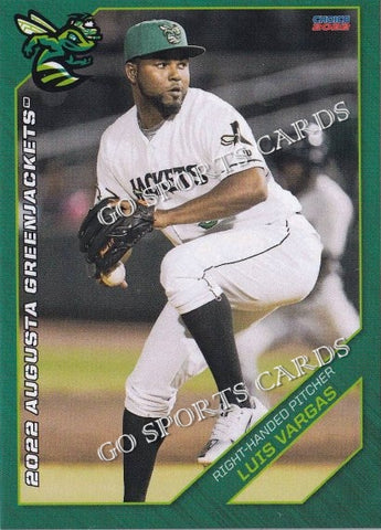 2022 Augusta GreenJackets Luis Vargas