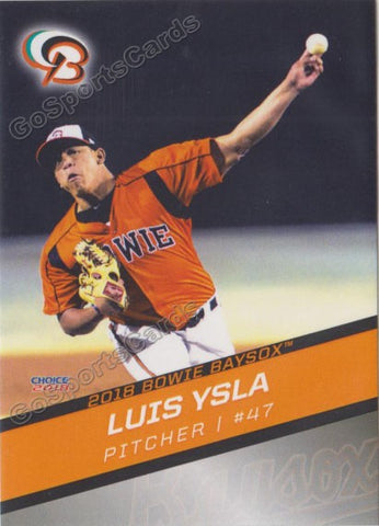 2018 Bowie Baysox Luis Ysla