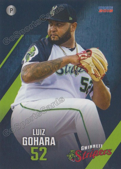 2018 Gwinnett Stripers Luiz Gohara