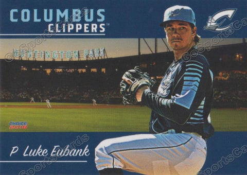 2018 Columbus Clippers Luke Eubank