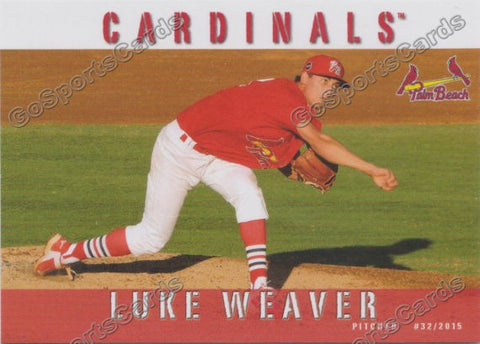 2015 Palm Beach Cardinals Luke Weaver