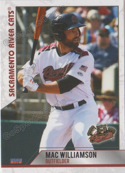 2019 Sacramento River Cats Mack Williamson