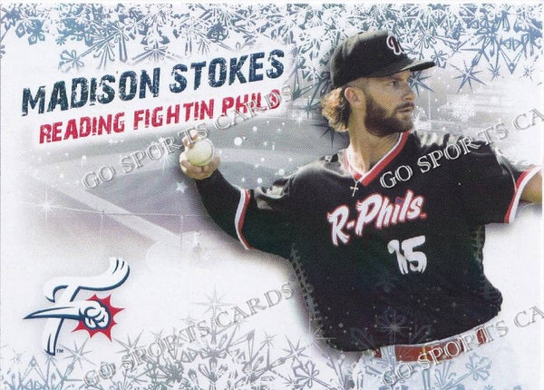 2021 Reading Fightin Phils Holiday Madison Stokes