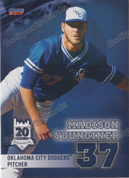 2017 Oklahoma City Dodgers Madison Younginer