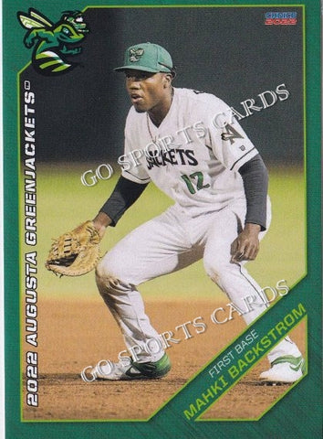 2022 Augusta GreenJackets Mahki Backstrom