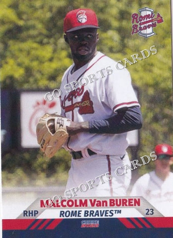 2022 Rome Braves Malcolm Van Buren