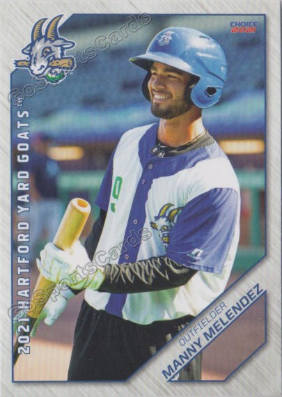 2021 Hartford Yard Goats Manny Melendez