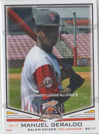 2017 Salem Keizer Volcanoes Manuel Geraldo