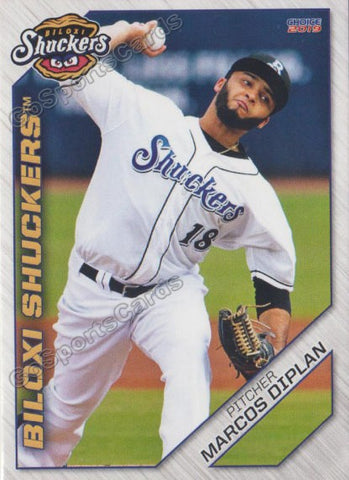 2019 Biloxi Shuckers Marcos Diplan