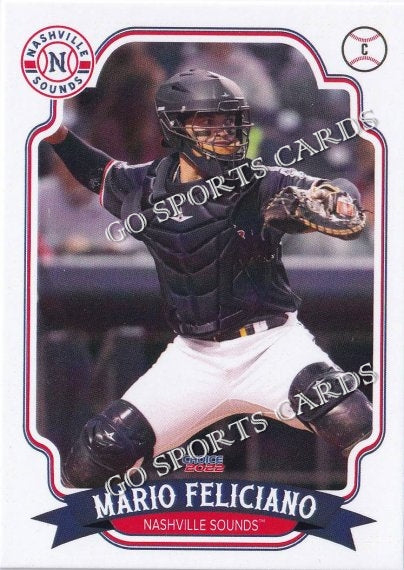 2022 Nashville Sounds Mario Feliciano