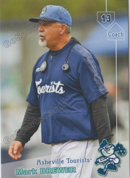 2019 Asheville Tourists Mark Brewer