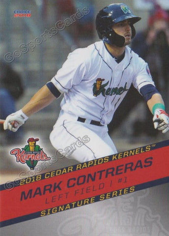 2018 Cedar Rapids Kernels Mark Contreras