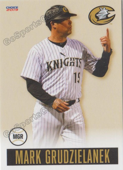 2019 Charlotte Knights Mark Grudzielanek