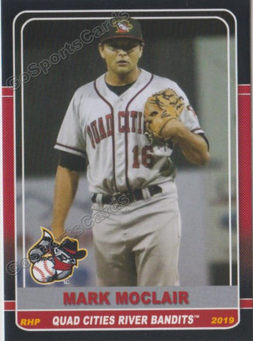 2019 Quad Cities River Bandits Mark Moclair