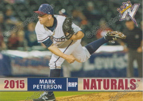 2015 Northwest Arkansas Naturals Mark Peterson