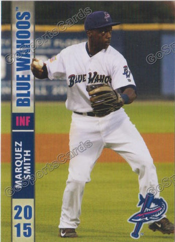 2015 Pensacola Blue Wahoos Marquez Smith