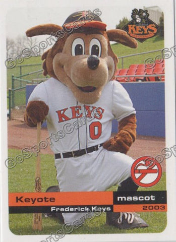 2003 Frederick Keys SGA Keyote