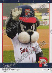 2011 Portland Sea Dogs Slugger Mascot