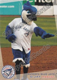 2012 Dunedin Blue Jays D Jay Mascot