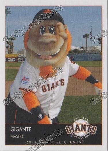 San Jose Giants - The San Jose Giants beloved mascot Gigante and