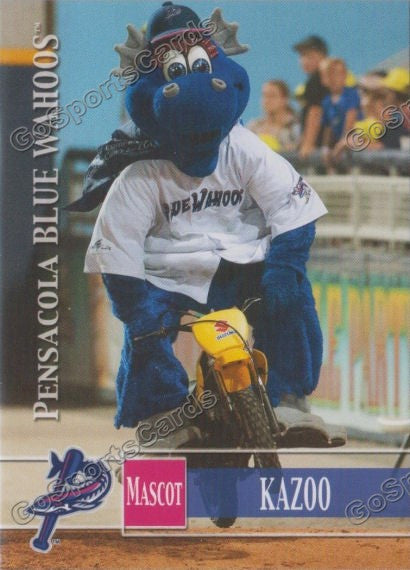 2014 Pensacola Blue Wahoos Kazoo Mascot