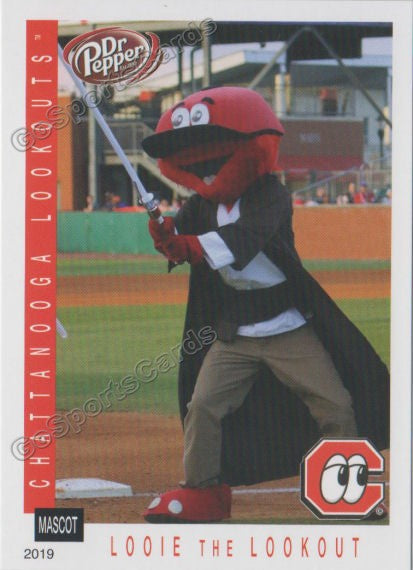 2019 Chattanooga Lookouts Looie The Lookout