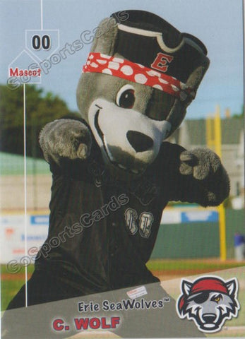 2019 Erie SeaWolves C. Wolf Mascot