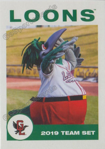 2019 Great Lakes Loons Mascot